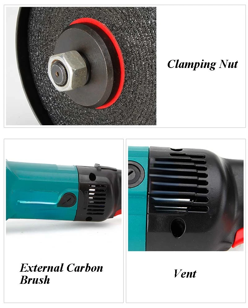 220V Handheld Straight Grinder 125mm Industrial Metal Polishing Grinding Machine GV5-125
