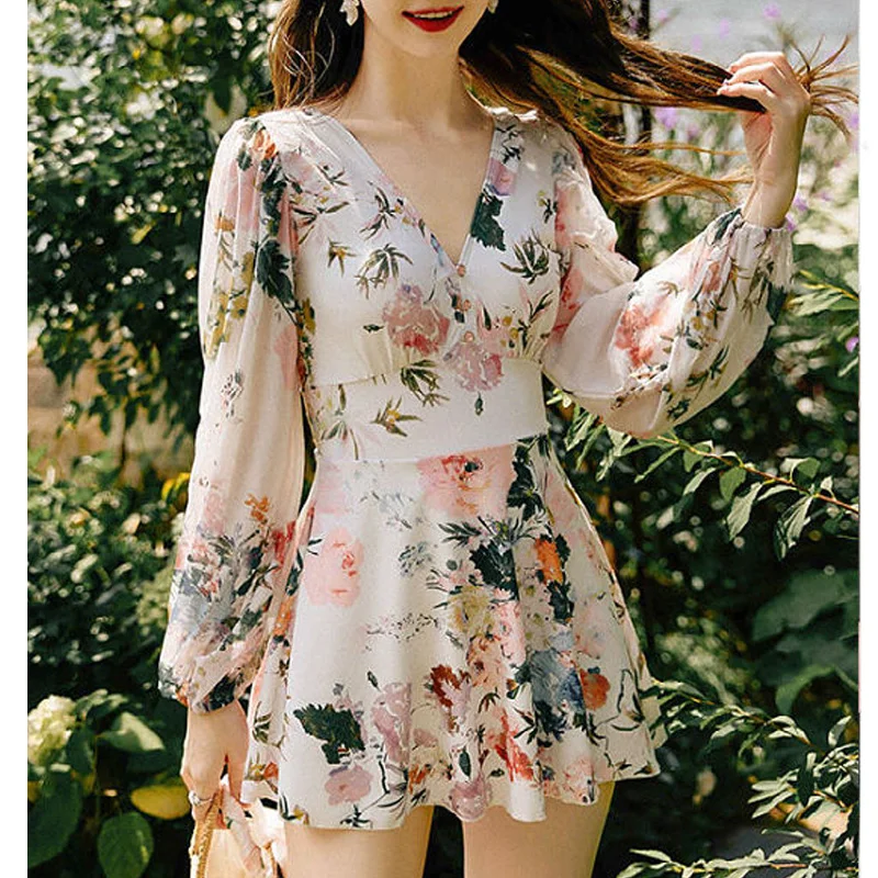 AI'MAGE Traje De Baño Para Mujer, Camisa Sexy Con Cuello En V Para