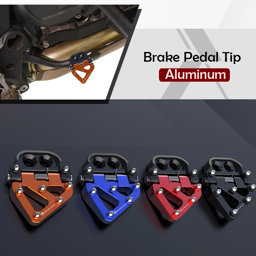 

For GAS GAS GASGAS EC125 EC250 EC300 EC400 EC450 EC ECF 125 250 300 400 450 1998-2018 Motorcycle Rear Brake Pedal Step Tip Plate