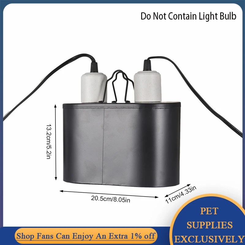 Lampshade for Reptile UVB/UVA Heat Calcium Lamp Bulb for Turtle Lizard Snake Lguanas Feeding Box E26/E27 Energy Saving Light reptile heating lamp,reptile light bulb,reptile lamp bulb
