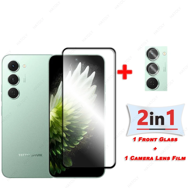 For Tecno Spark 40 Pro Glass Screen Protector For Tecno Spark 40