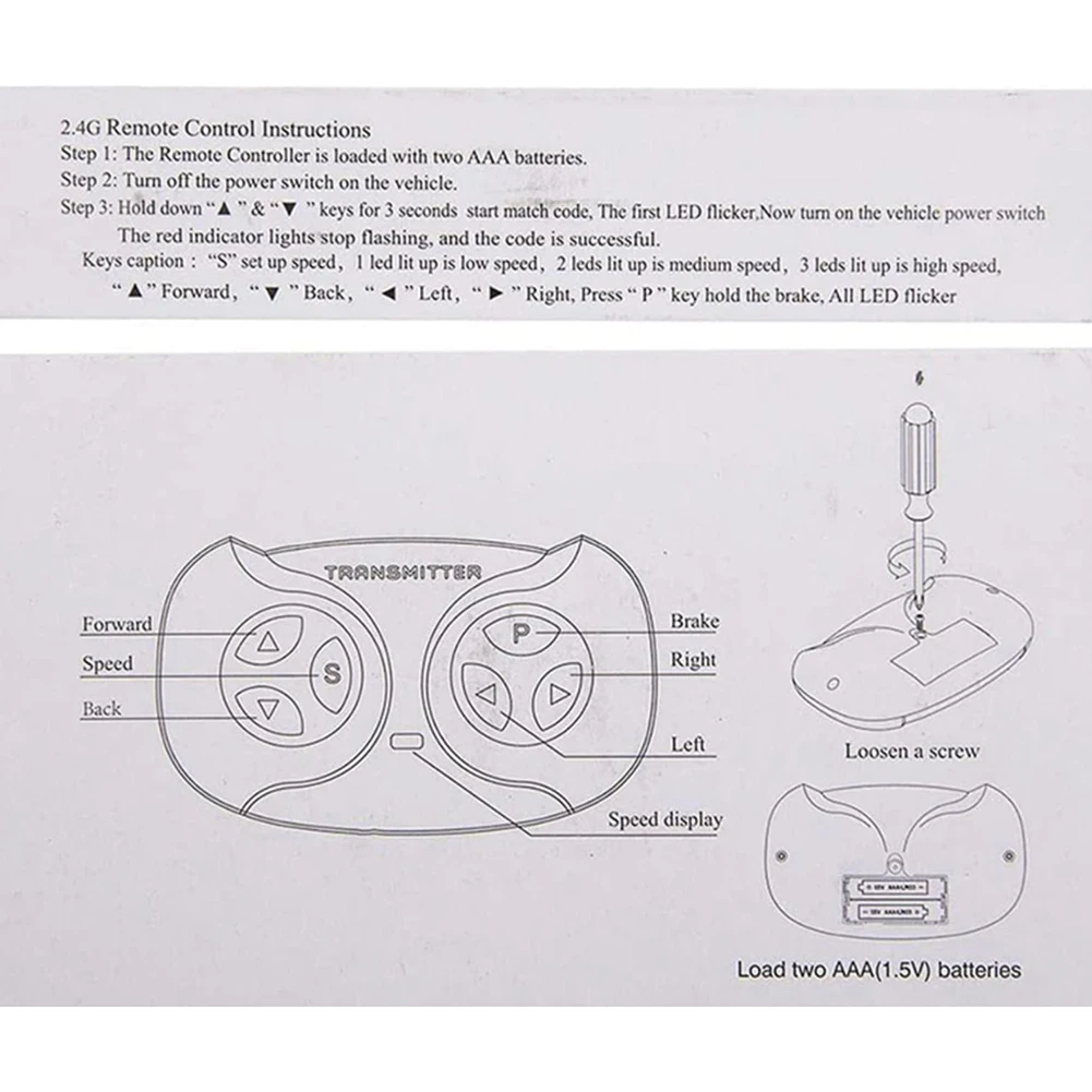 24g controle remoto casa motors acessorios 02