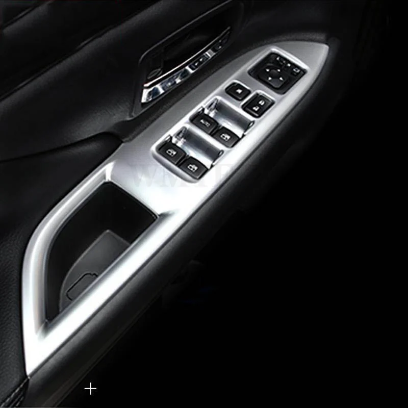

Для Mitsubishi Outlander 2016, 2017, 2018, 2019, 2020, 2021, крышка окна, стеклянная панель, подлокотник, фоторамка, 4 шт.