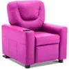 Kids Recliner Chair with Cup Holders for Boys and Girls Room,Armrest Sofa Couch with Cup Holder for Toddlers,Faux Leather 7240 1