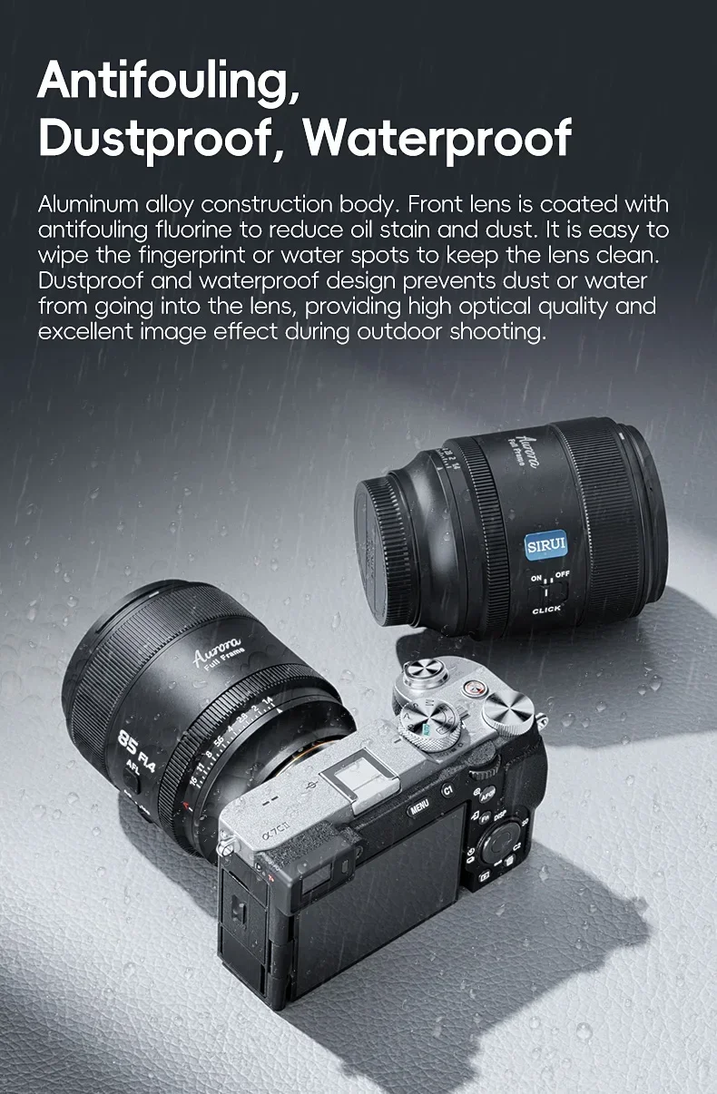 SIRUI シルイ AURORA 85mm F1.4 ニコンZ用 SIRUI シルイ AURORA 85mm