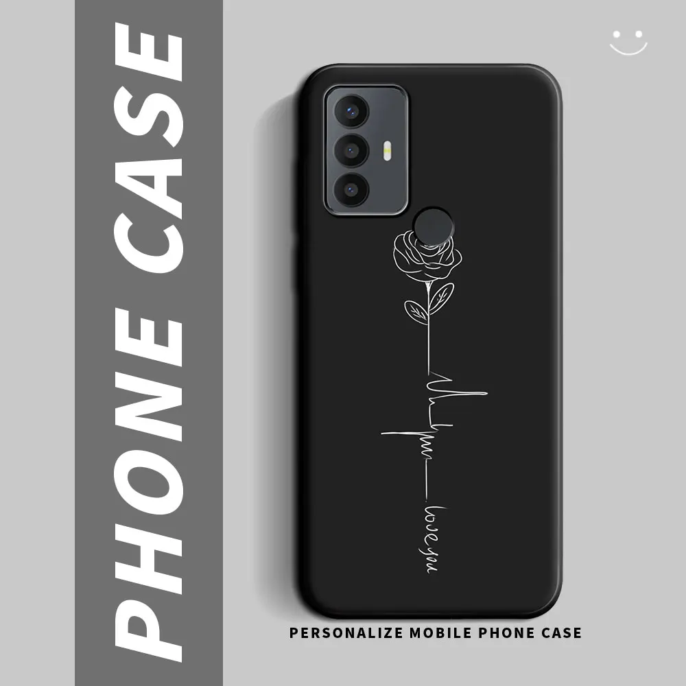 Shockproof Silicone Soft TPU Phone Case – Fashionable Cartoon Design