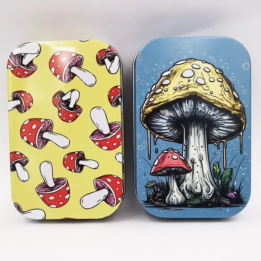 Tragbare Zigarette Fall Flip Cap Zinn Metall Lagerung Box Tabak Humidor Roll Papier Feuchtigkeit Versiegelt Halter Rauchen Zubehör – Detail 16
