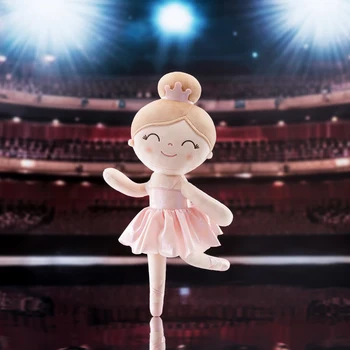 Gloveleya Soft Baby Doll 2024 Symphony Mist Gold Ballerina Girl Dream Girl Doll Children Cloth Toy Birthday Gift Pink 2