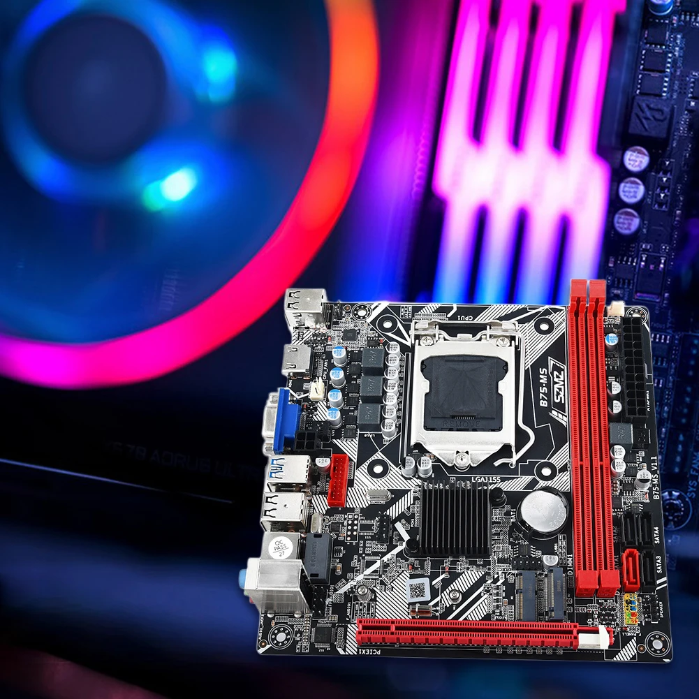 PC ӿ B75-MS , ִ 뷮 16GB κ, PCIe 16x,  , LGA 1155, USB3.0, SATA3.0, 24 