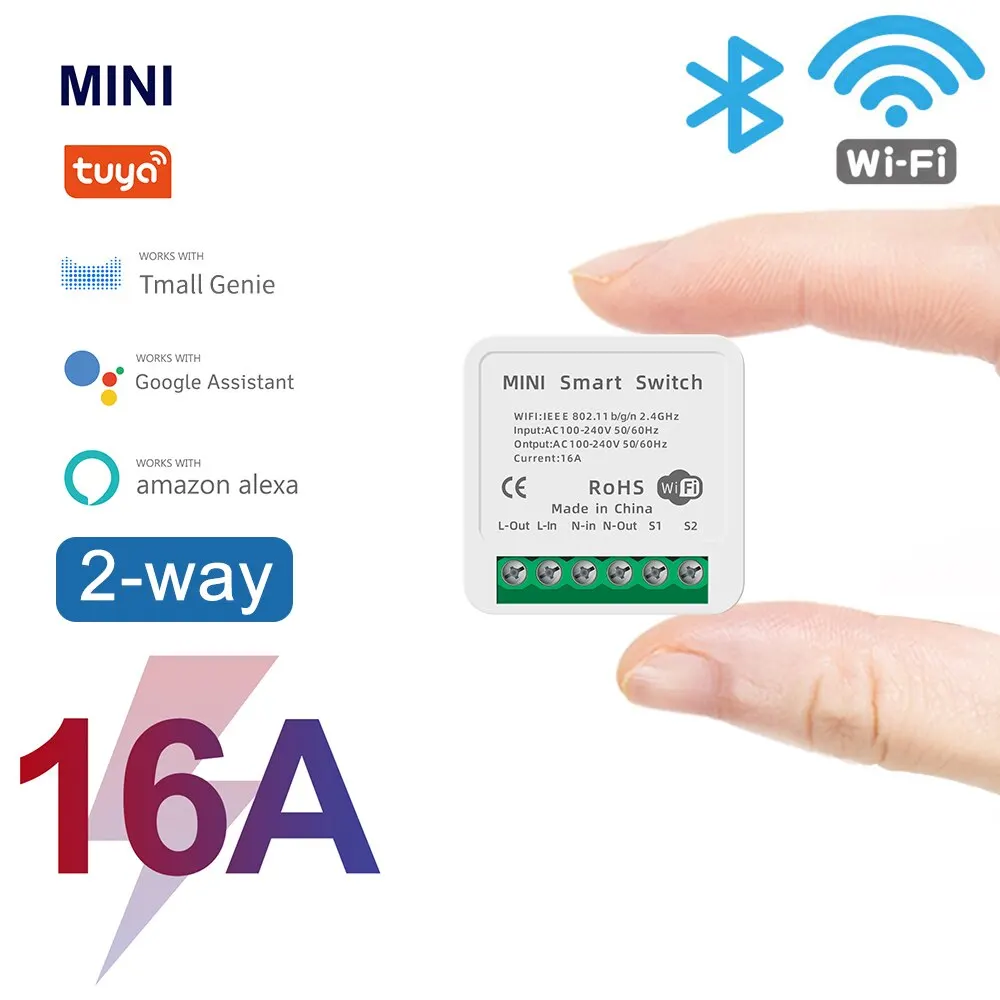 16A MINI przełącznik Wifi za $2.88 / ~12zł 16A MINI przełącznik Wifi za $2.88 / ~12zł