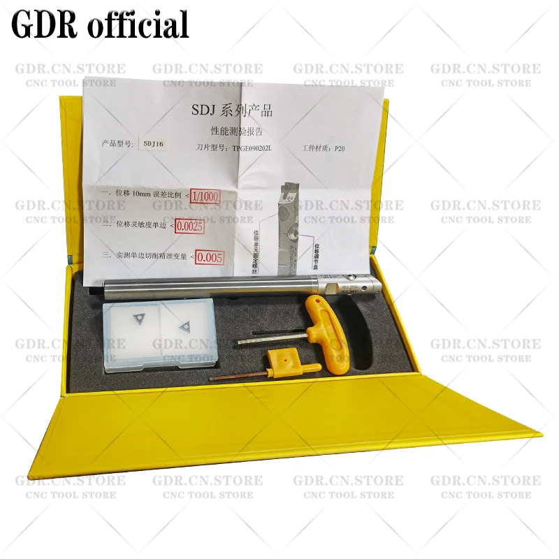 High Precision CNC Boring Tool Holder – SDJ08/10/12/14/16/25 Adjustable Fine Boring Head with EWN20/EWN25 LBK Holder for Machining 2