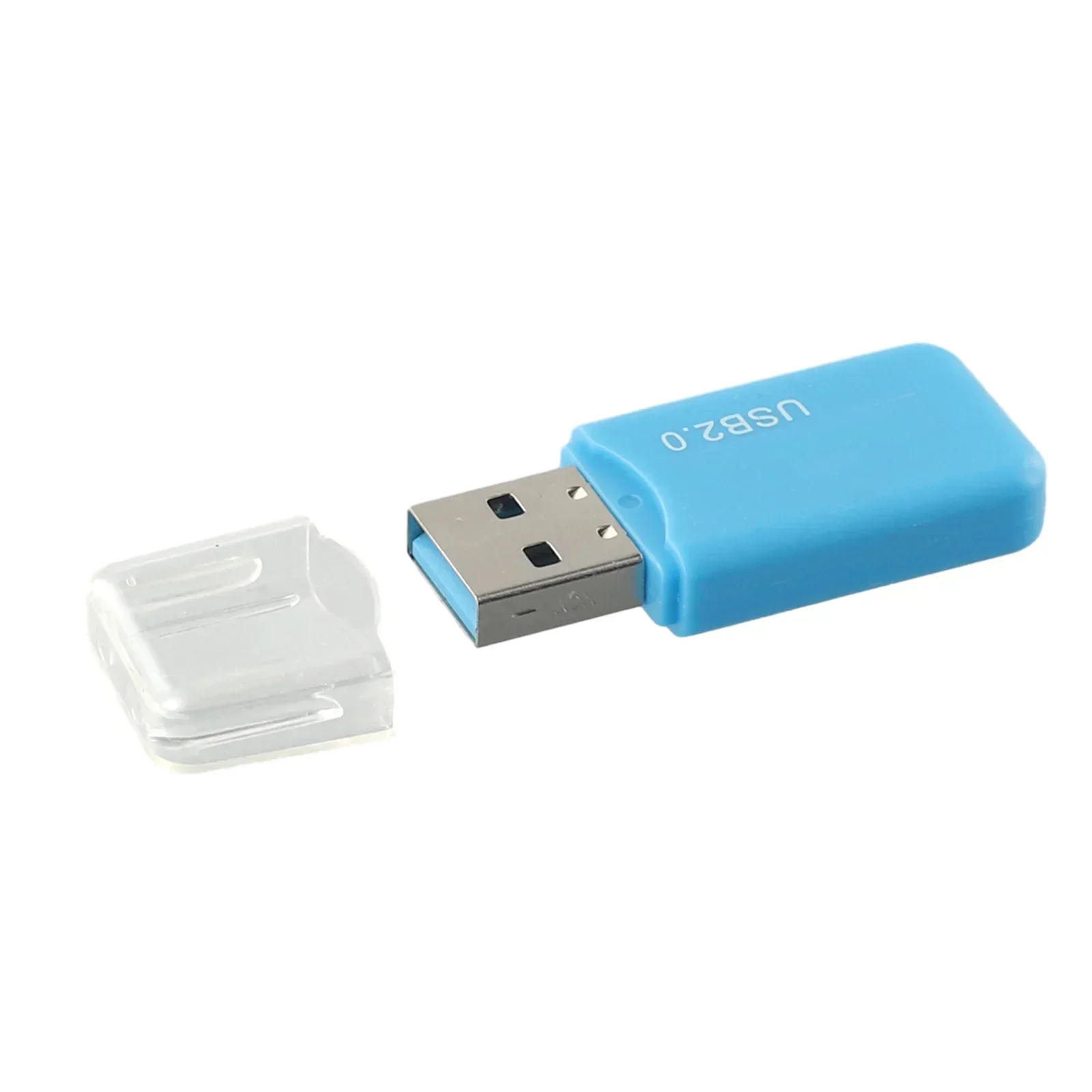 Card Reader Compact and Lightweight Highspeed 2.0 Card Reader USB Interface TF/microSD/Mobile Phone Memory Card Reading/Writing