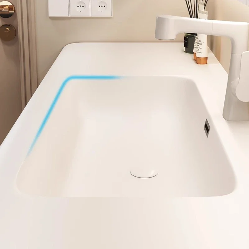 Modern Wall‑Mounted Bathroom Cabinet Set with Narrow Storage 6