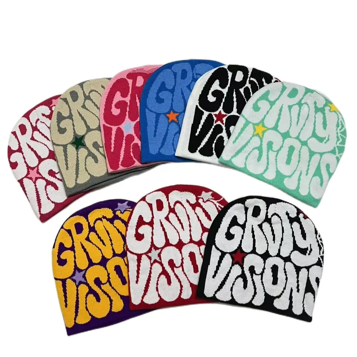 

Fashion Warm Letter Vision Beanies Hat