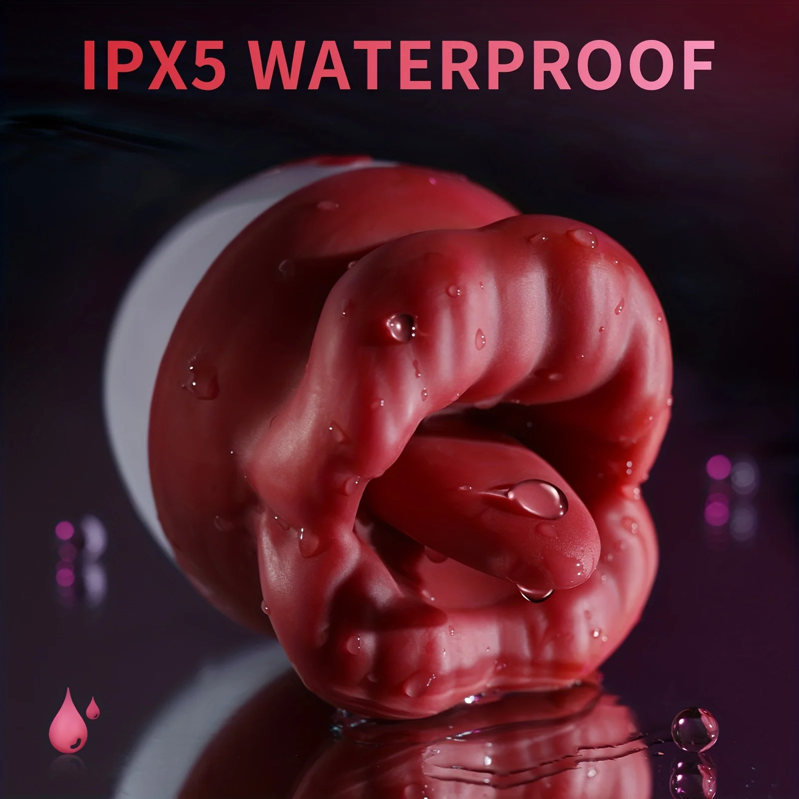 Red Lips Rose Vibrator Clitoris Stimulator Licking Tongue Masturbator G Spot Massager For Women Sil_voghion.com