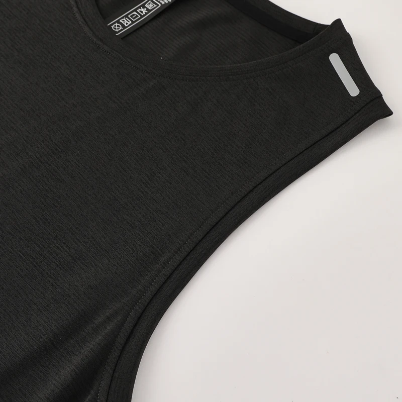 Sport Training Vest Running Men Jogger Mesh Quick Dry Sleeveless Gyms Workout Basketball Reflection Summer Bodybuilding Tank