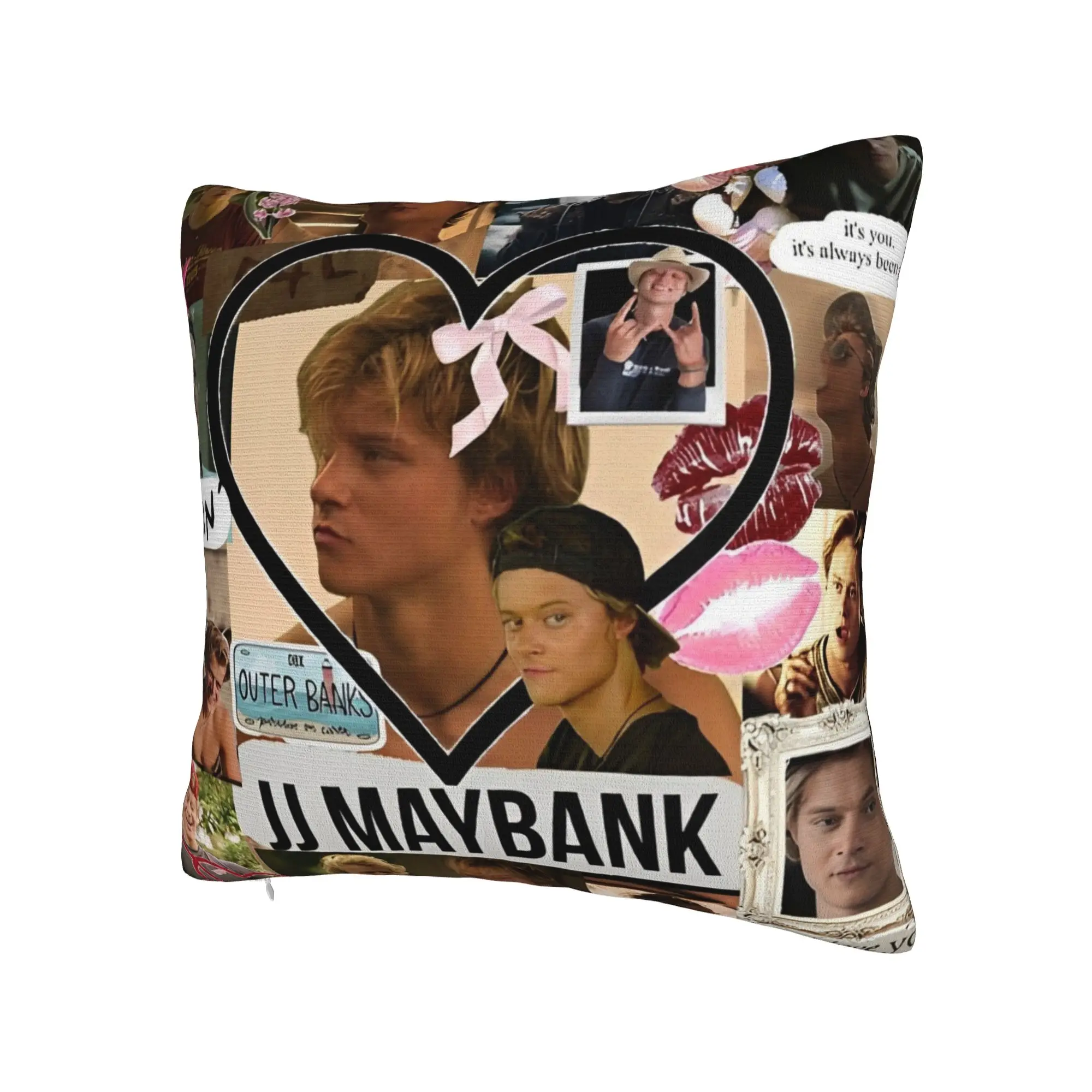 JJ Maybank Kissenbezug Rudy Pankow Quadratischer Kissenbezug Vintage Kissenbezug für Couch Sofa Schlafzimmer – Detail 3