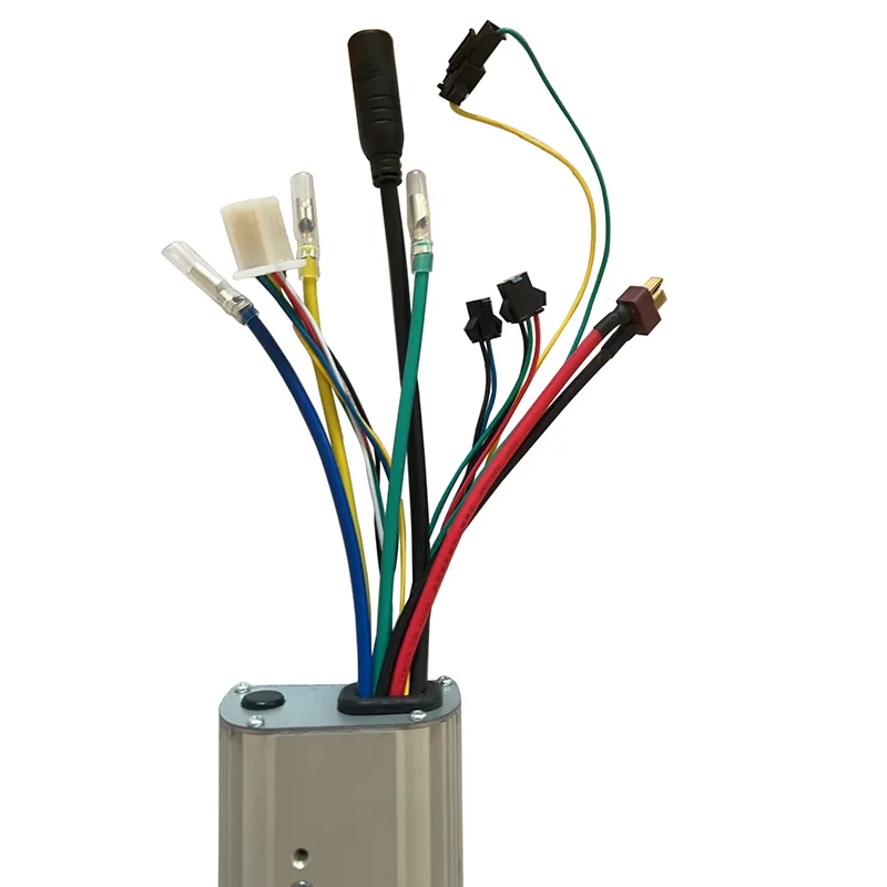 Regolatore Di Velocità Per Motore Brushless 1800W 48V – Controller Per Bici Elettrica, Scooter, E-bike, ATV (Nuovo, Argento)