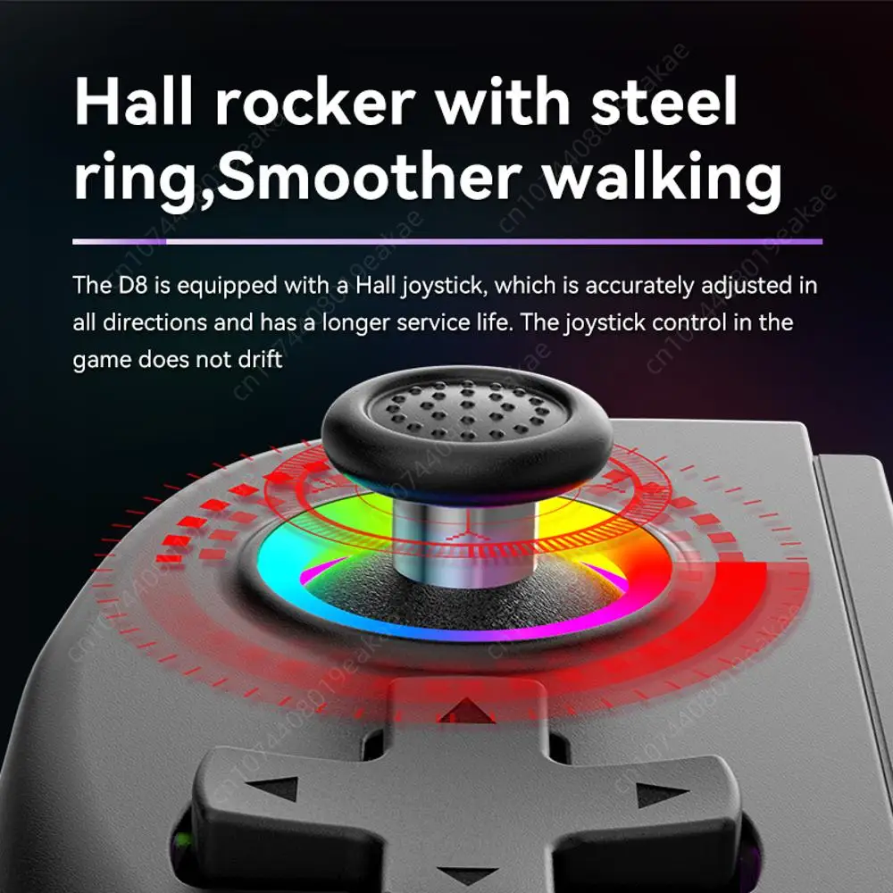 BSP-D8 ڷ   Ʈѷ, ȵ̵ IOS PS3 PS4 ġ, ޴  е, RGB Ʈ Bluetooth-Compatible5.2
