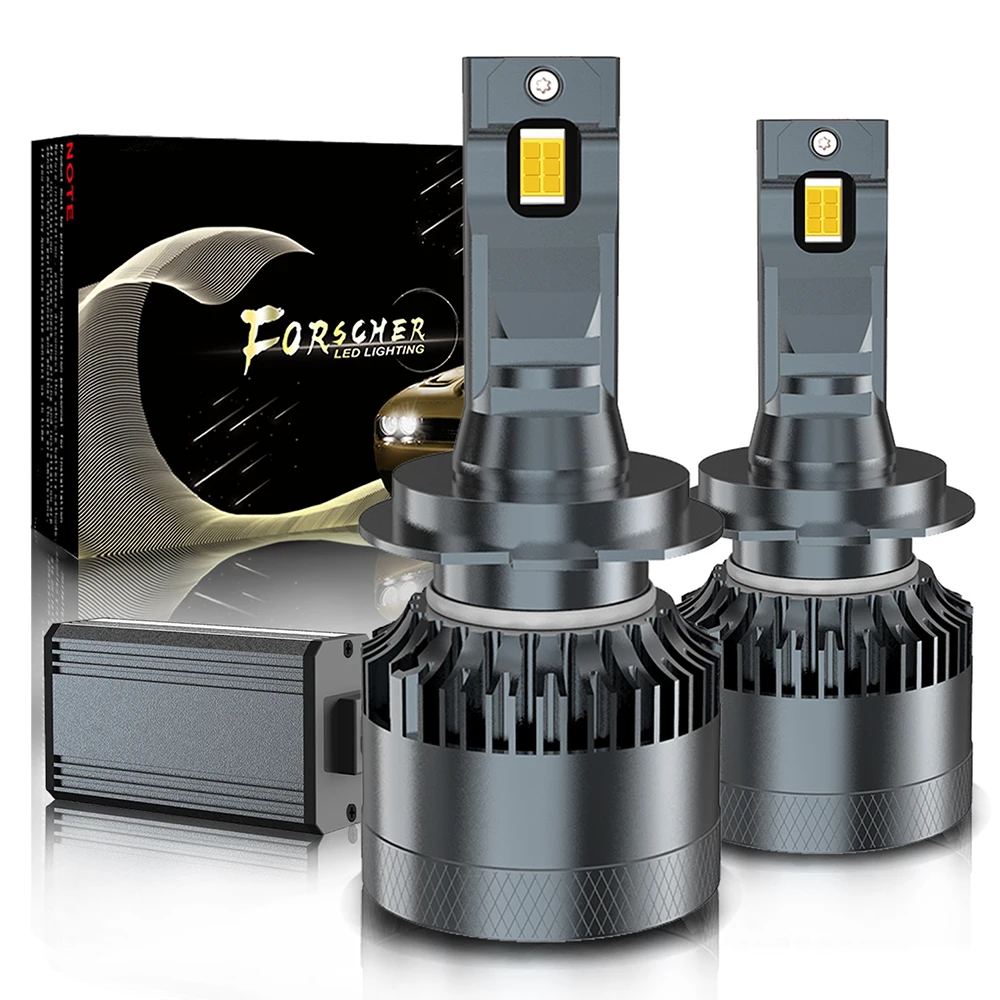 

100W H7 H4 Led Canbus 22000LM Car Headlights H1 H8 H11 9005 HB3 9006 HB4 9012 Hir2 LED Bulb Turbo Lamp for Car Driving 6000K