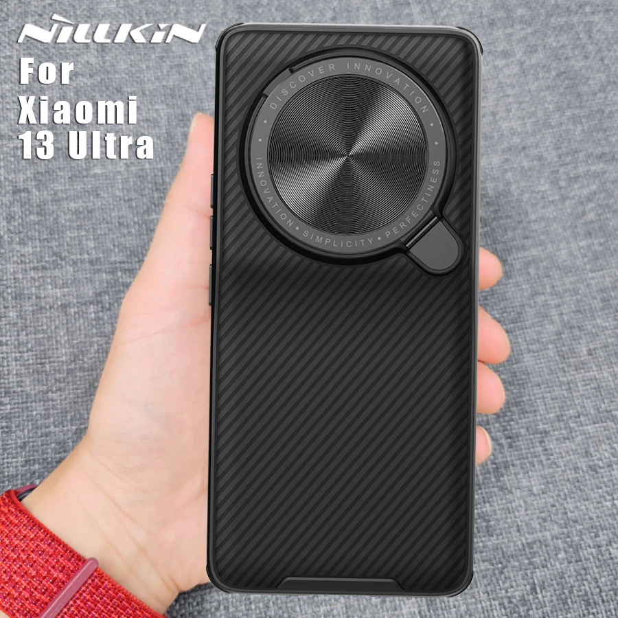 

Чехол NILLKIN для Xiaomi Mi 13, Ультратонкий чехол для объектива, мягкая рамка из ТПУ, матовая Защитная подставка для камеры, задняя крышка для Mi13Ultra