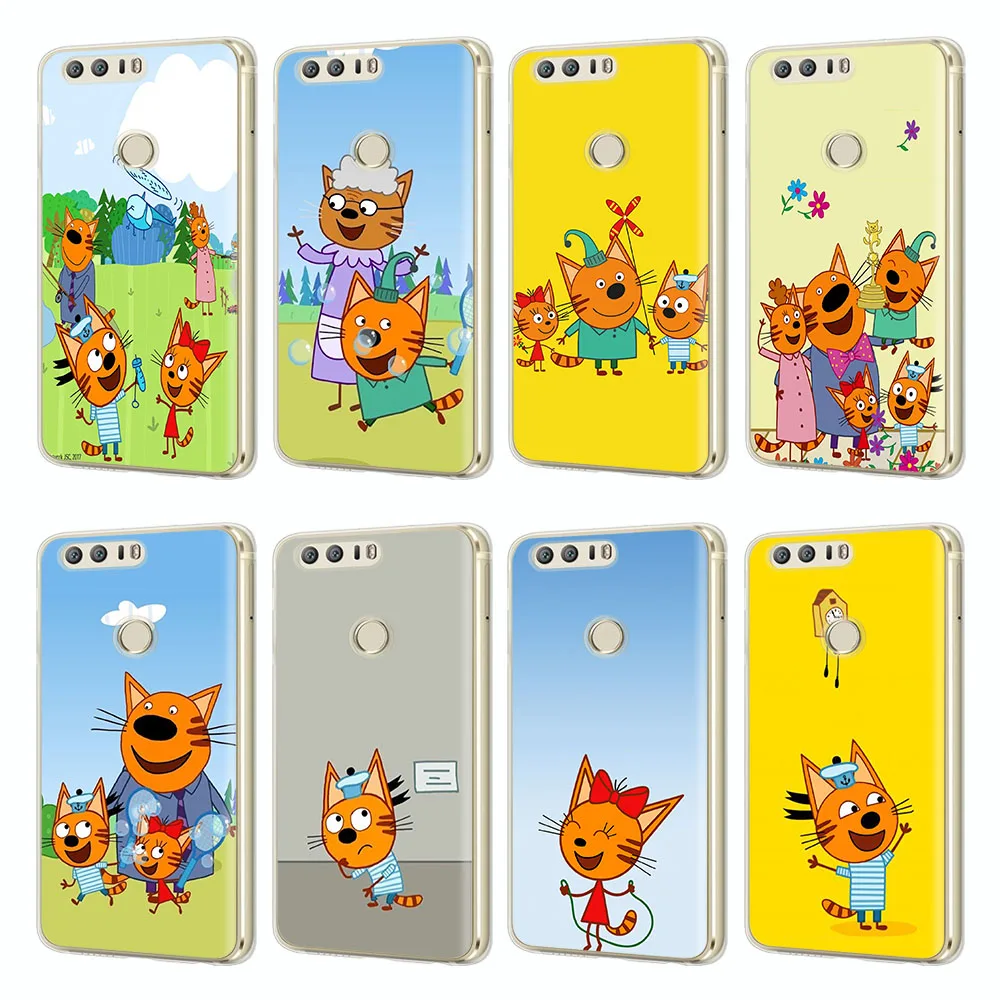 Custodia Morbida Trasparente Kid E Cats Per Motorola Moto G6 Power G7 Play G 5G Plus