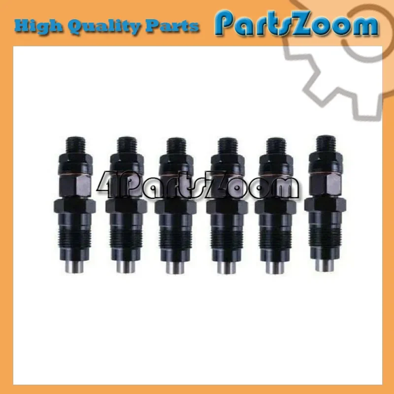 

6 x 1HZ Injectors for Toyota Landcruiser 093500-3400 / 23600-64050