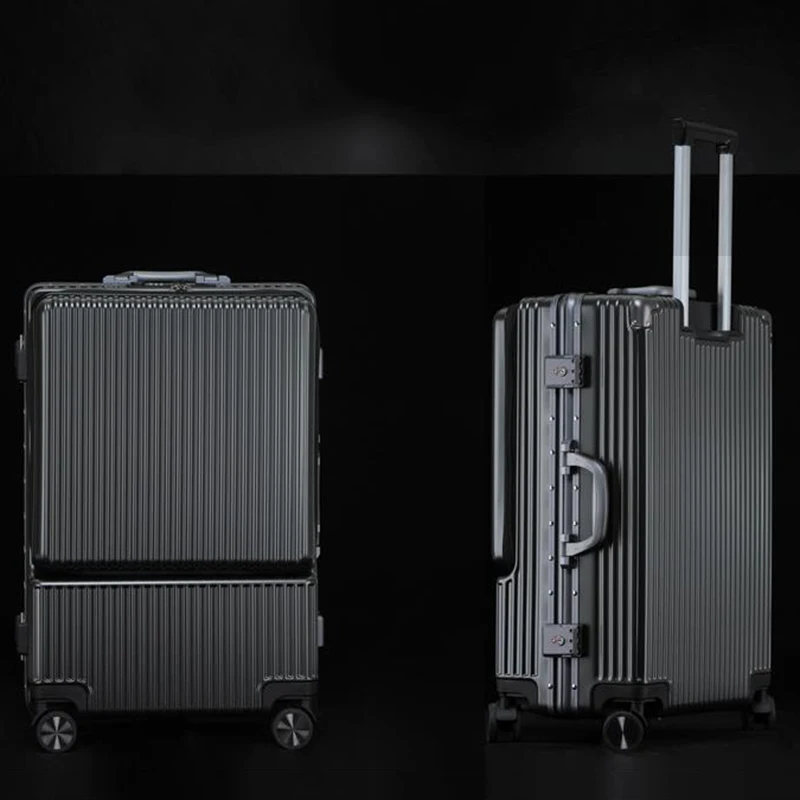 Sbc29af4f1157481f8fb0da3f572ae460D Large-capacity Suitcase Password Box Luggage Travel Men's Universal Wheel Trolley Gift Bag Student School Trunk Mallzona