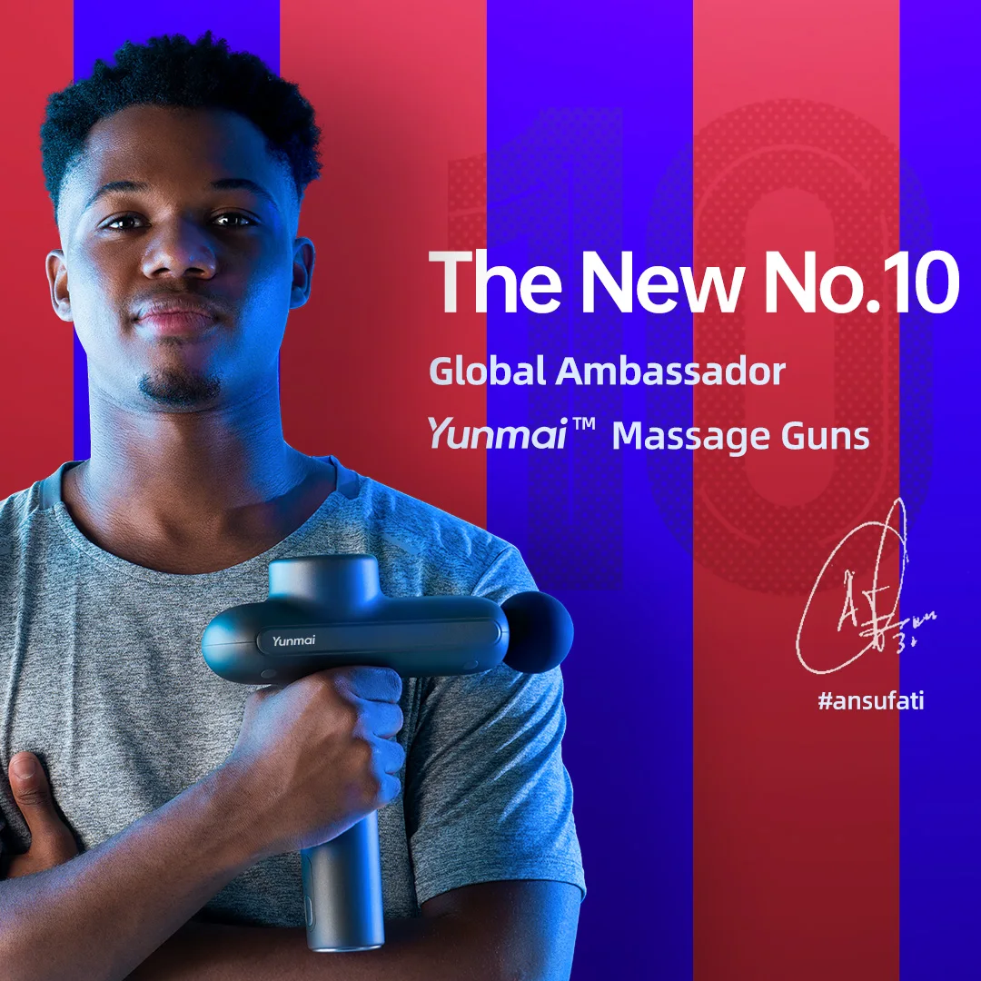  Массажный пистолет YUNMAI SE Fascia Massage Gun 5-скоростной режим массаж 