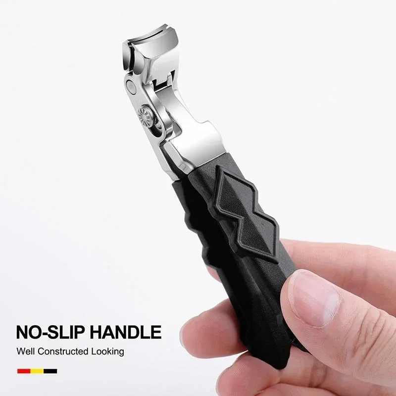 Curved Nail Scissors Stainless Steel Large Opening Toenail Scissors Elderly Angle Cutter Trimmer Manicure Nail nail scissors set