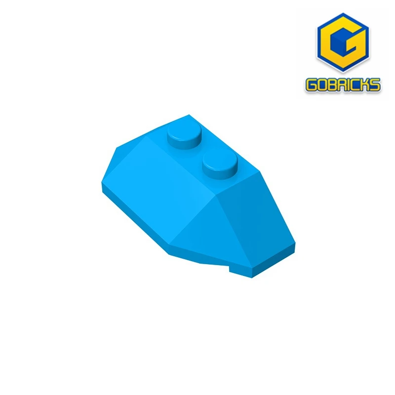 Moc Parts Gds-756 Tegola 4 X2 W. Angl./Sl.Bot. Compatibile Con Lego 47759 Giocattoli Per Bambini Assemblano Blocchi Tecnici