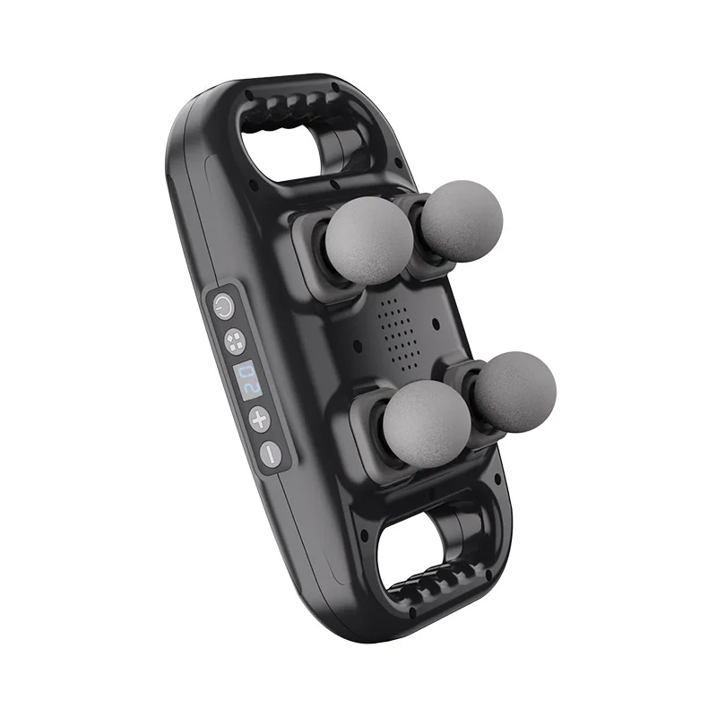 4 Massage Heads 2000mah Rechargeable Cellulite Remove Anti Fatigue Daily Relax Mini Body Gun Massager