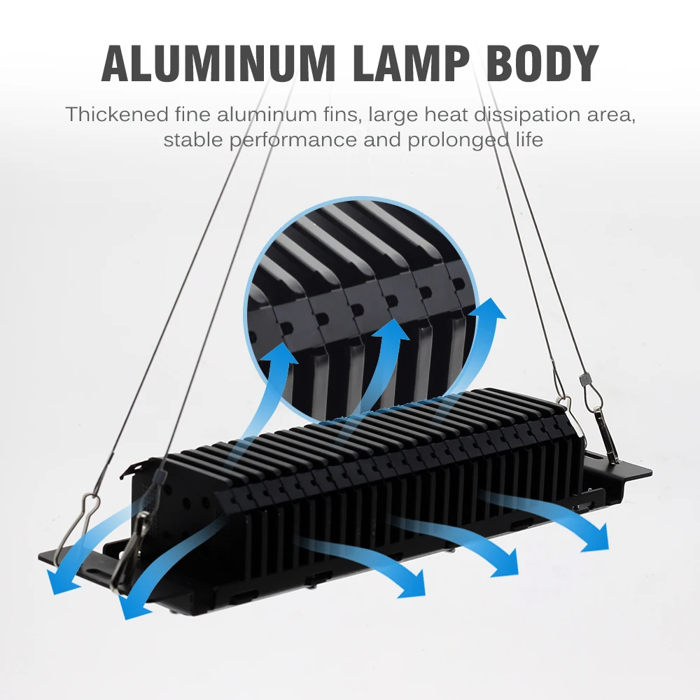 LED Grow Light Full Spectrum 85-265V 50W Samsung IM281B Phytolamp for Plants Tent Greenhouse LED Growing Lamp With Adapter