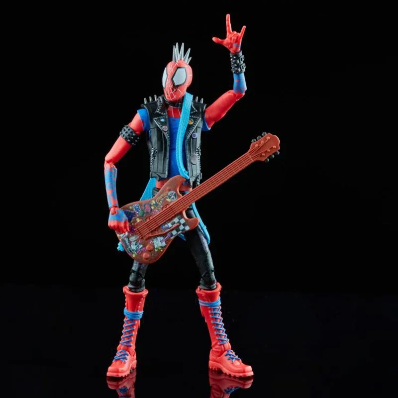 Serie Marvel Legends Attraverso Il Ragno Verse Spider Punk Action Figure 6 Pollici Modello Da Collezione Regali Giocattolo Per Bambini Adulti