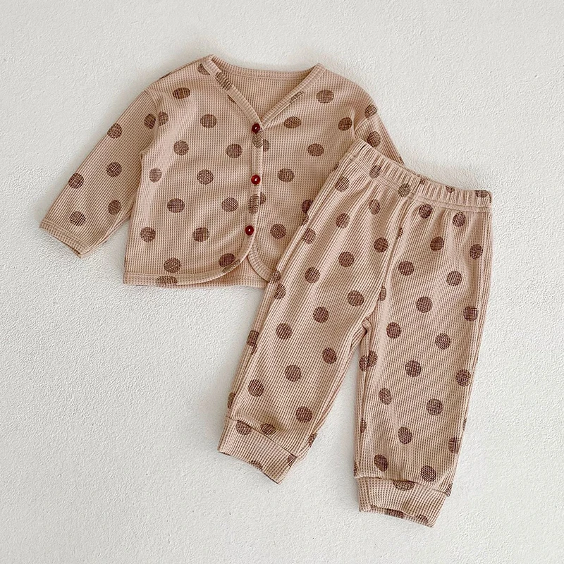 baby shirt clothing set 0-3 year old baby clothes autumn boys and girls striped long-sleeved pullover + shorts baby simple long-sleeved trousers suit Baby Clothing Set medium