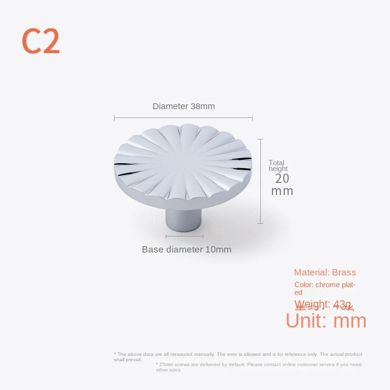 38mm-chrome plating