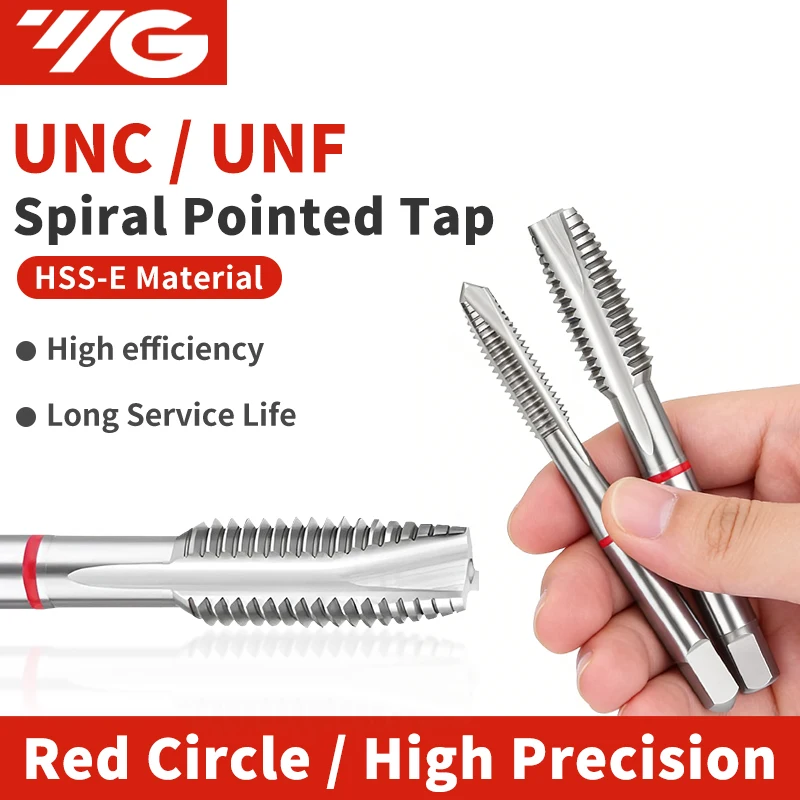 Korea YG T2839 Spiral Fluted Tap Machine Thread Tap