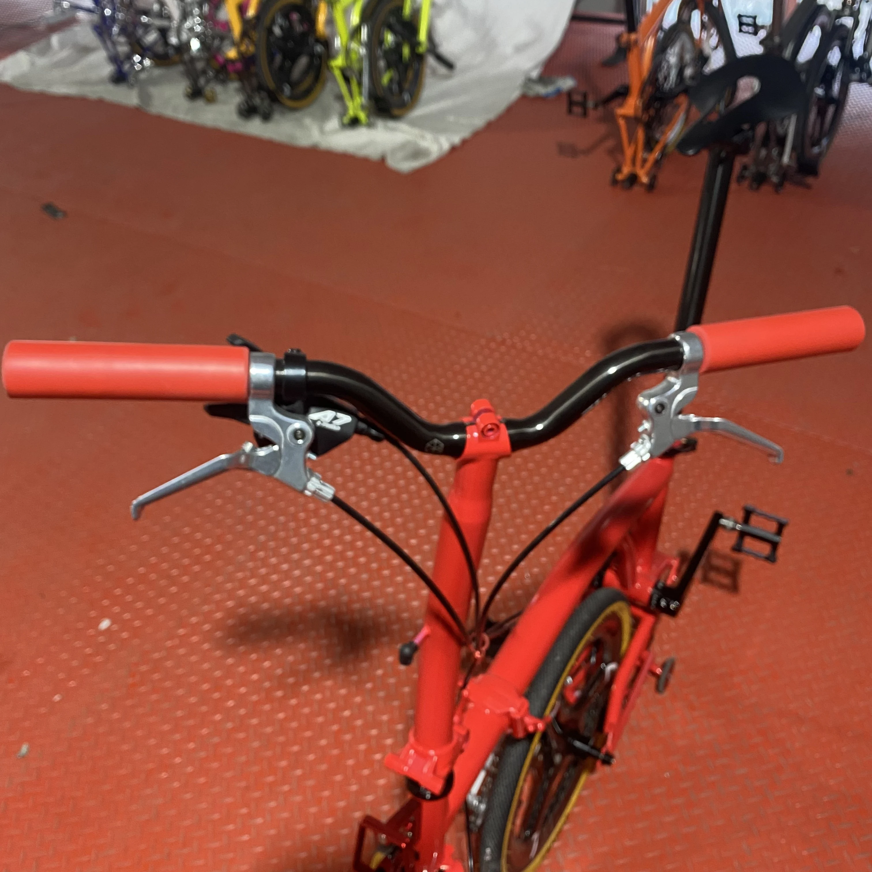 Suitable For Brompton Folding Bike Handlebar Grips Shock Absorbing
