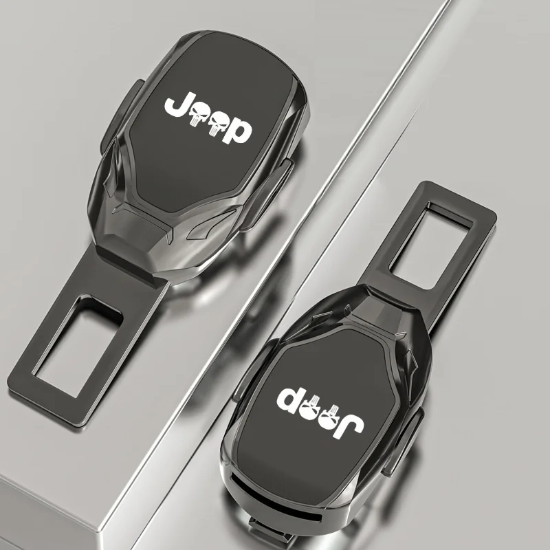 Per Jeep Renegade Wrangler Jk Jl Grand Cherokee Compass Patriot Journey Charger Car Seat Belt Lock Buckle Extension Plug Auto