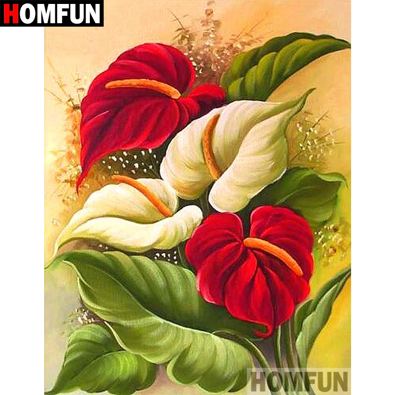 YSCOLOR Diamond Painting 5D - Fiori Di Loto E Cristalli Zen - Kit Completo 30x40 Cm Rotondo