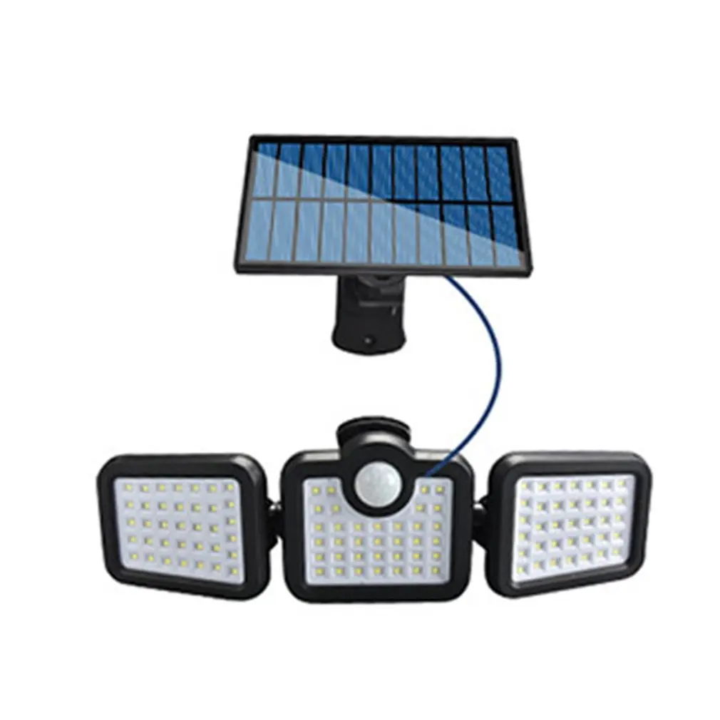 Led Light Source Motion Sensor Wall Lamp Solar Powered Lights Waterproof Wall Light Outdoor Water Resistant Night Lighting