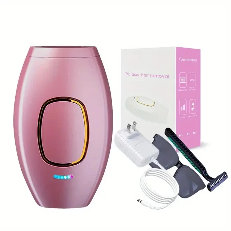 Depilazione Indolore Ipl 500000 Flash 5 Marce Impulsi Laser Epilatore Depilatore Permanente Per Ascelle Gambe Posteriori Braccia Viso Bikini