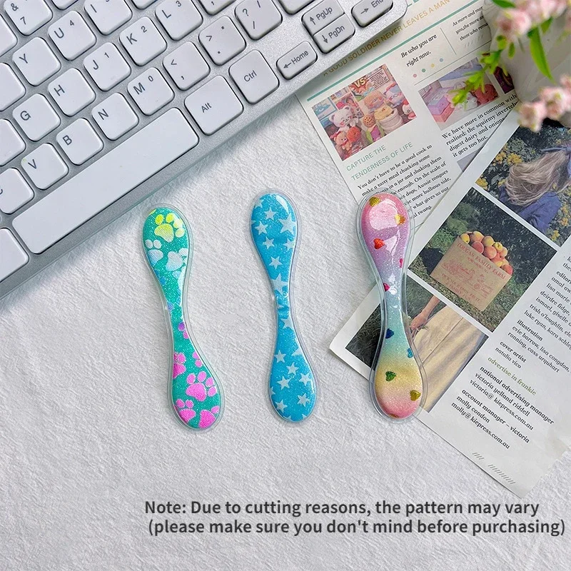 Magnetic Bookmark Bookmarks Stationery Supplies 1PC Double Sided Magnetic Bookmark Journal PVC Clips