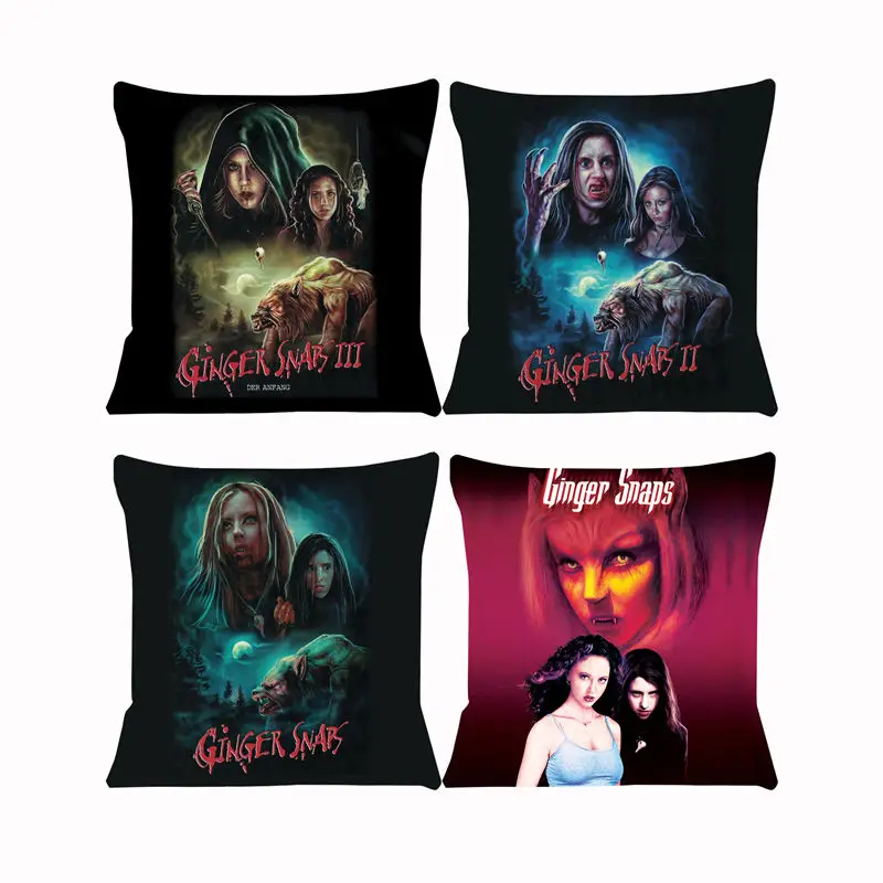 

Ginger Snaps Cushion Cover Christmas Pillow Cover Pillow For Chairs Home Decorative Cushions For Sofa Throw SJ-378