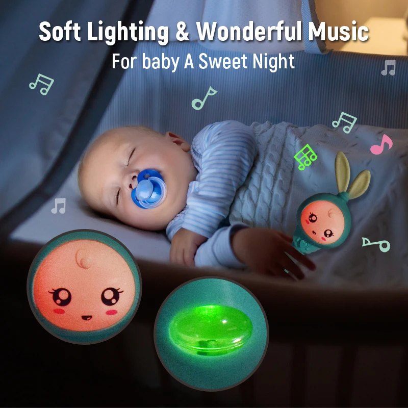 Baby Music Teether Rattle Toy for Child 0-12 Education Mobile Cot Kids Bed Bell Newborn Stroller Crib Infant Pacifier Weep Tear baby toys baby rattle toys