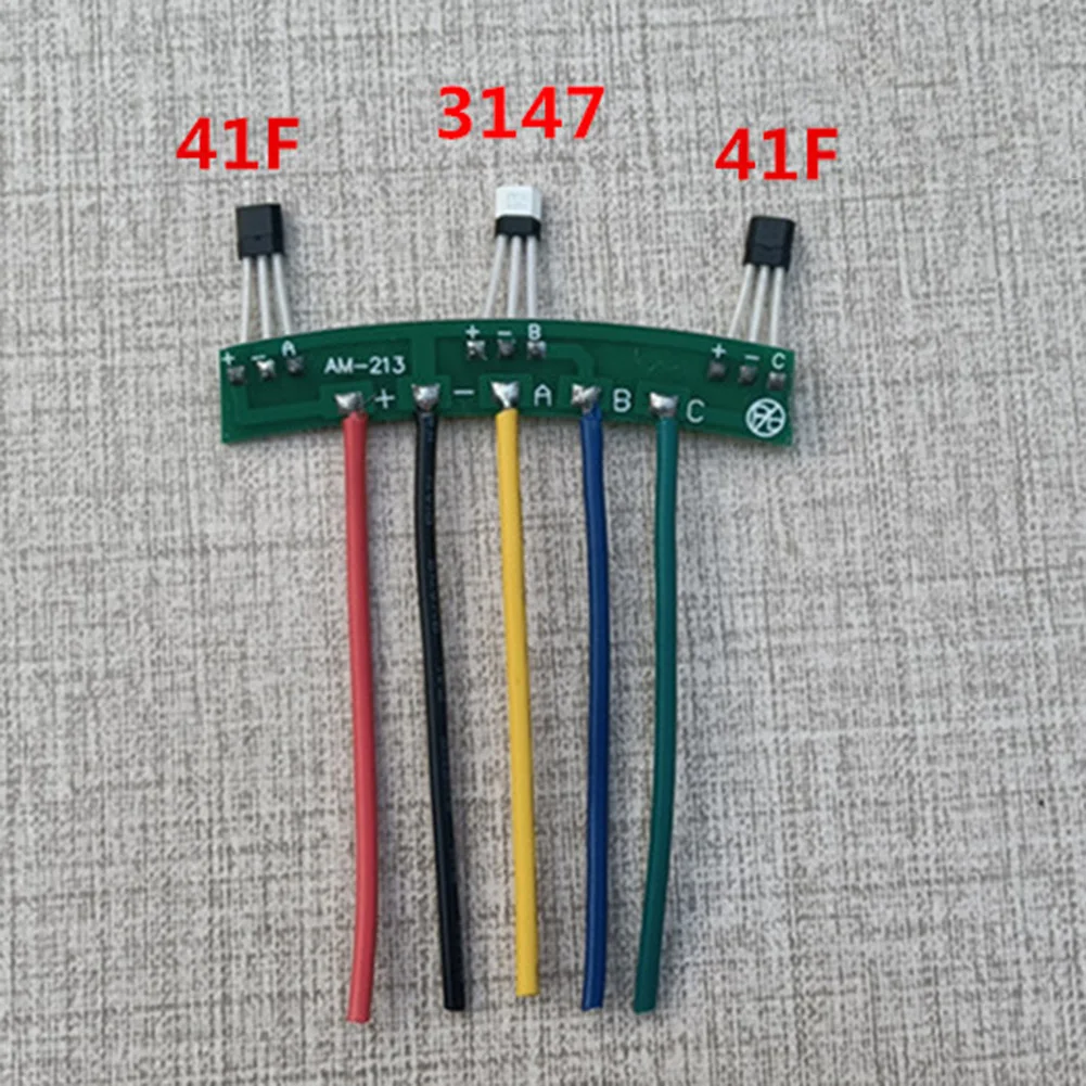Elektrofahrrad Hall PCB Board Kabel 41F Hall Sensoren für Zweiradmotor 120 ° Zubehör für bürstenlose Motoren der Serie Sinuswellen – Detail 24