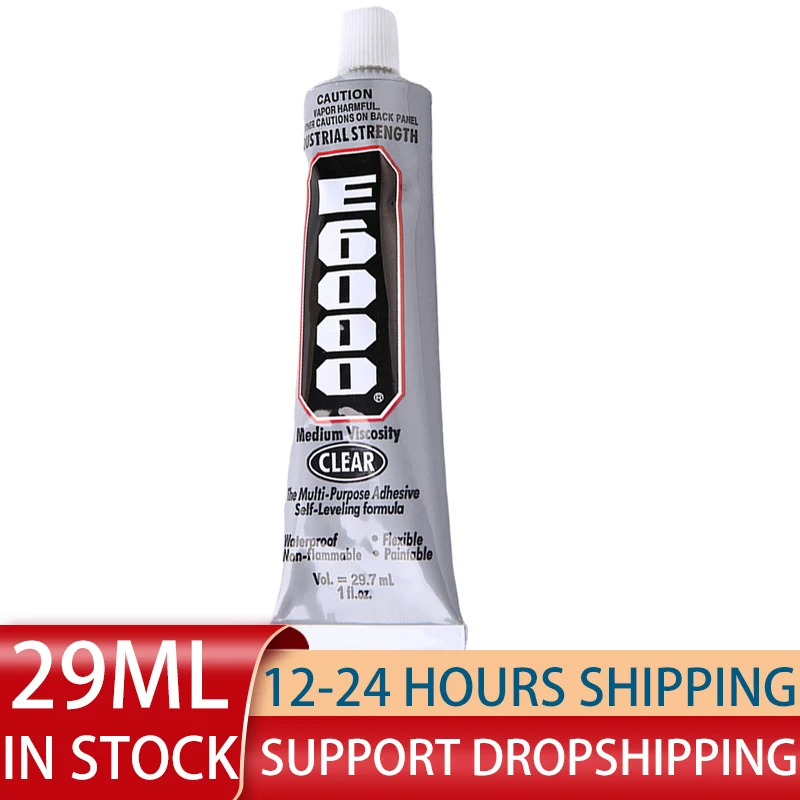 30ml E 6000 Multi-purpose Glue Adhesive Epoxy Resin Repair Cell Phone Touch  Screen Liquid Glue Jewelry Craft Adhesive Glue - Fillers, Adhesives &  Sealants - AliExpress