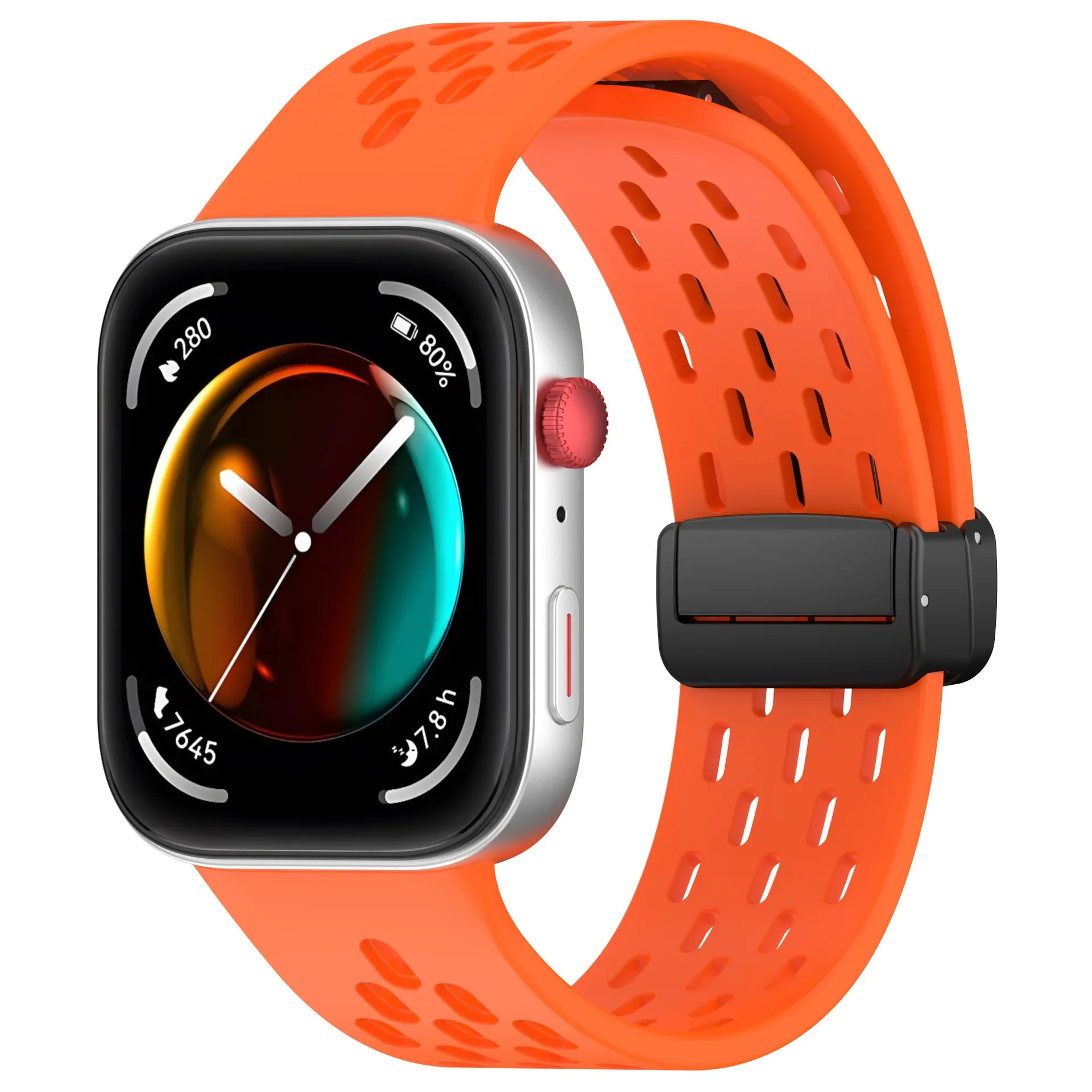 Magnetic Silicone Sports Strap - Breathable Band Accessory