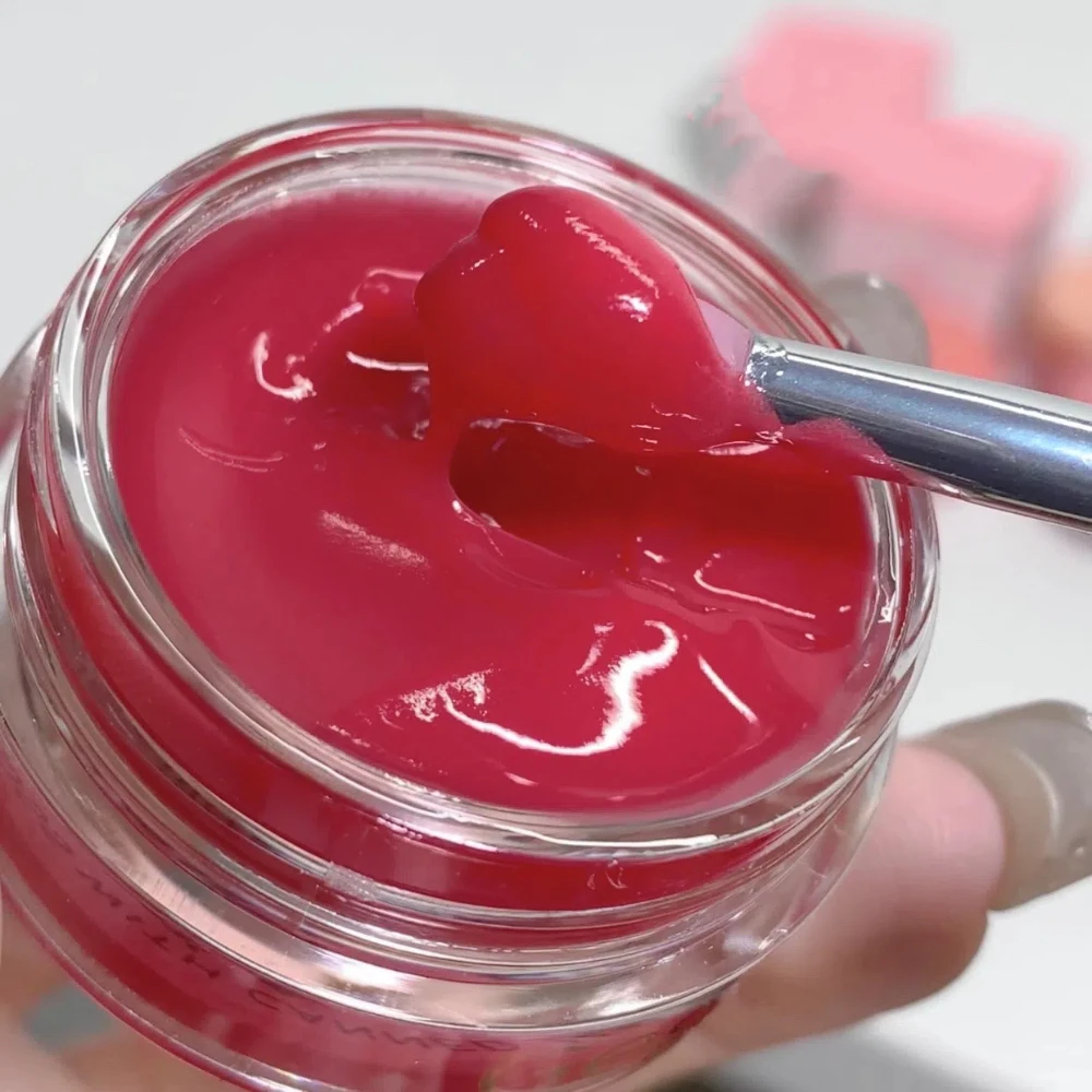 Lip Gloss Lip Makeup Lip Glaze Lip Tint Gege Bear Jelly Moisturizing Lipstick Long Lasting No Fading Waterproof Mirror Hydrating Lip Glaze