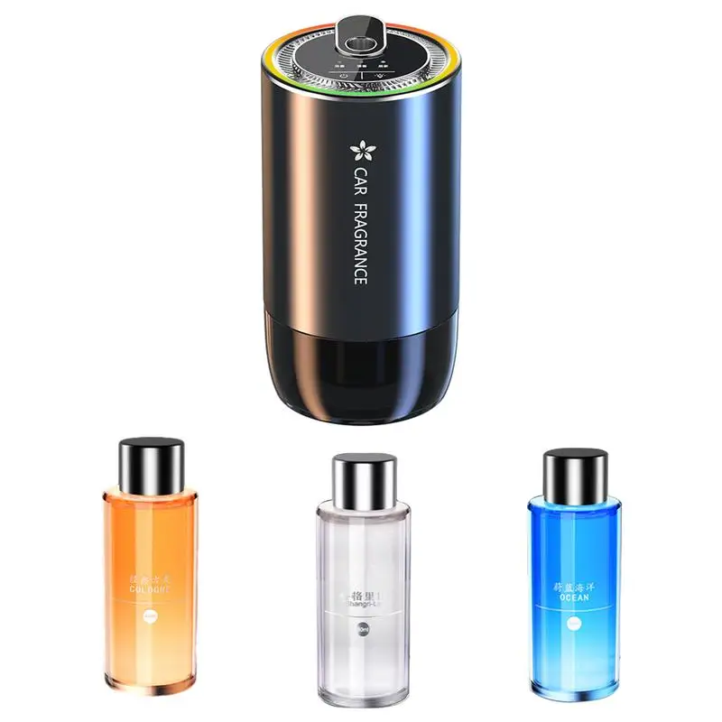 

Car Diffuser Humidifier Fragrance Air Freshener Aromatherapy Car Auto Air Purifier Aroma Dual-use Perfume Floral Fragrance